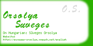 orsolya suveges business card